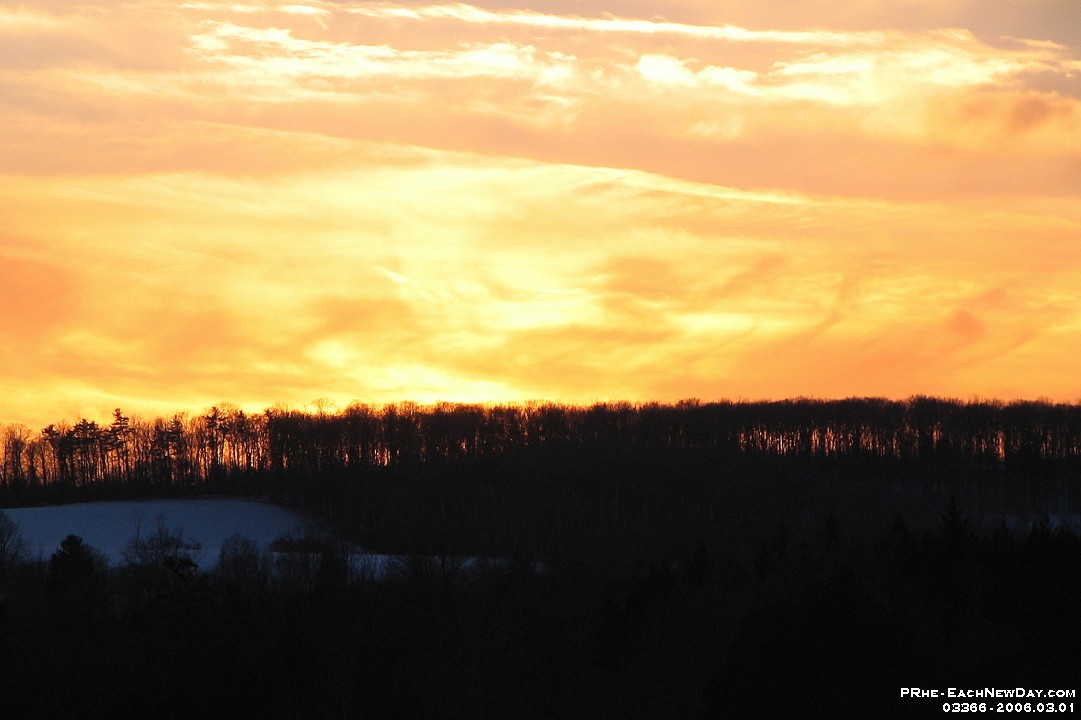 03366CrLeSh - Sunset from Westney Road North, with Sergei